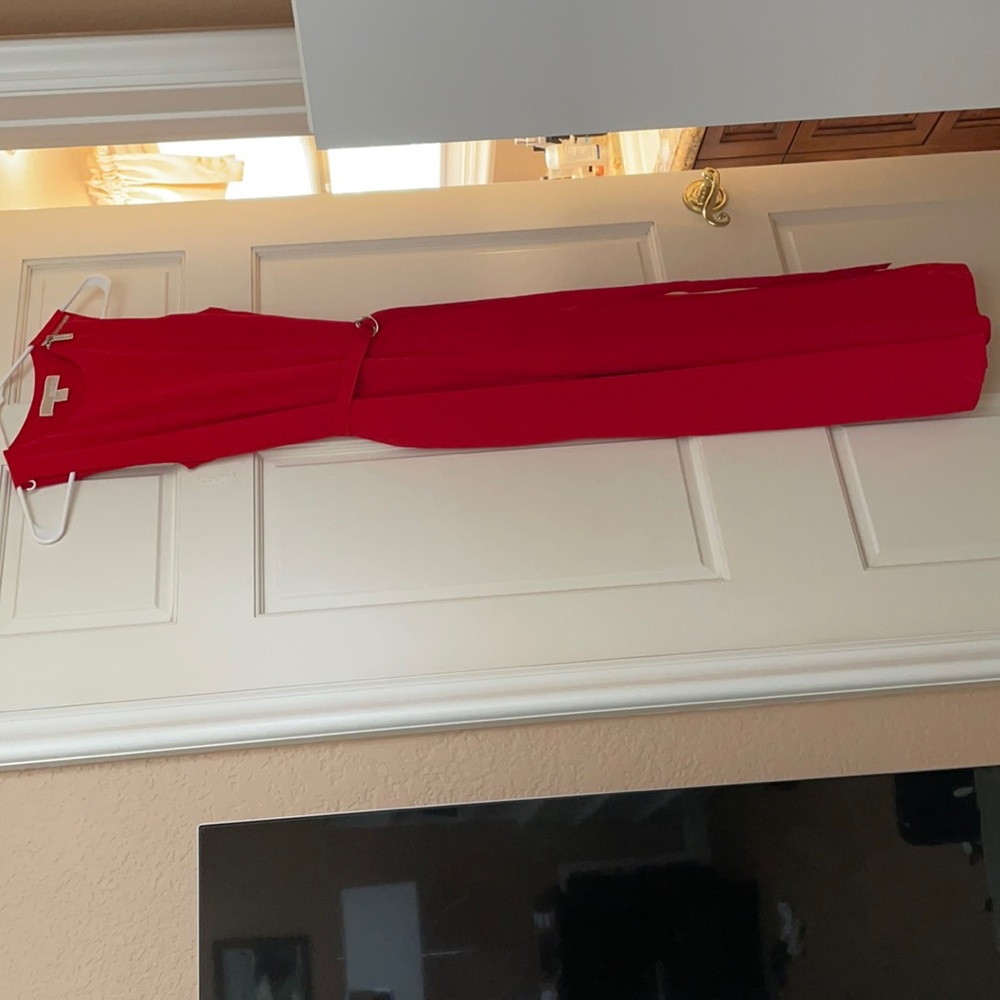 Michael Kors women’s red jumpsuit - Picture 2 of 7